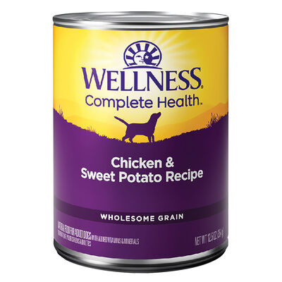 Wellness, Canned Dog Food, Chicken & Sweet Potato - Wet Dog Food