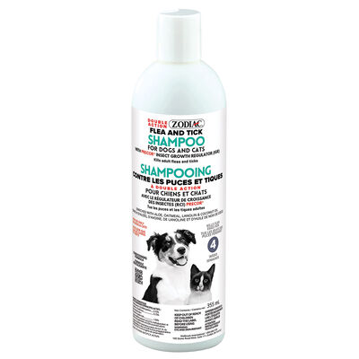 Zodiac, Double Action Flea & Tick Shampoo - 355 mL