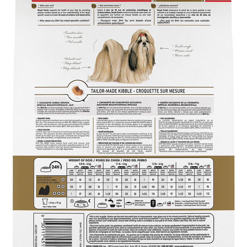 Royal Canin, Breed Health Nutrition Shih Tzu Adult - Dry Dog Food image number null