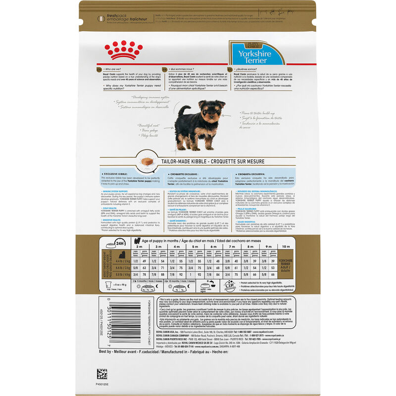 Royal Canin, Breed Health Nutrition Yorkshire Terrier Puppy - Dry Dog Food image number null