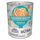 Natural Balance, Ultra Premium Canned Dog Formula, Chicken & Rice - 369 g - Wet Dog Food image number null