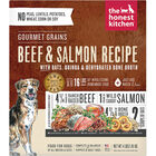 The Honest Kitchen, Gourmet Grains, Beef & Salmon Recipe - Freeze Dried Dog Food image number null