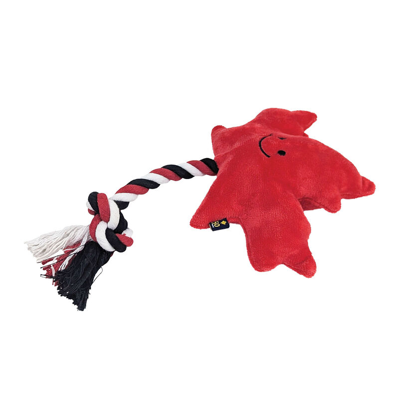 Ren’s 50th Anniversary Maple Leaf Tug Dog Toy image number null