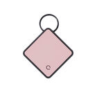 Qalo, TraQ Silicone ID Tag - Light Pink image number null