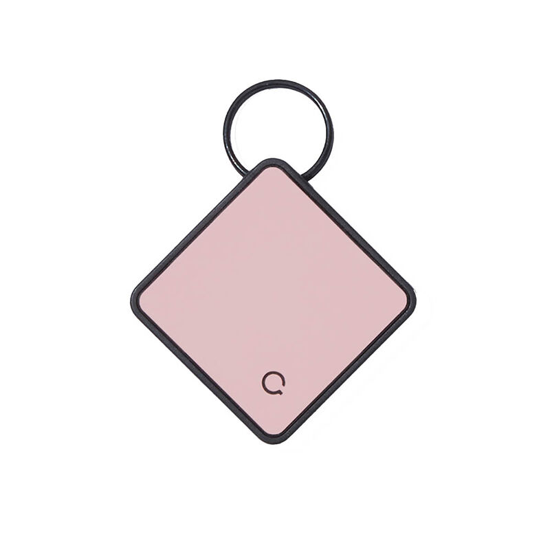 Qalo, TraQ Silicone ID Tag - Light Pink image number null