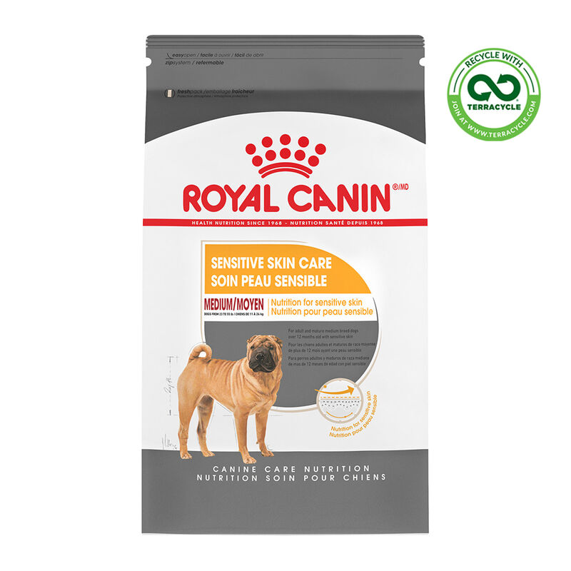 Royal Canin, Size Health Nutrition Medium Sensitive Skin Care - Dry Dog Food image number null
