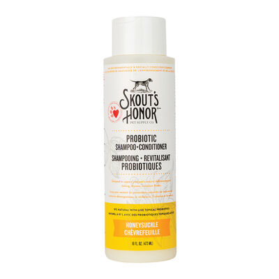 Skouts Honor, Probiotic ShampooPlusConditioner-Honeysuckle-16 oz