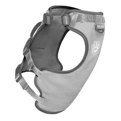 Canada Pooch, Max Chill Cooling Harness Grey