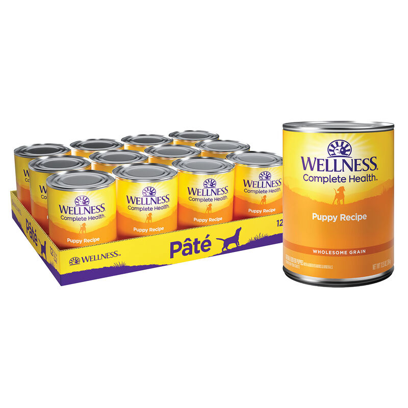 Wellness, Canned Dog Food, Just for Puppy - Wet Dog Food image number null