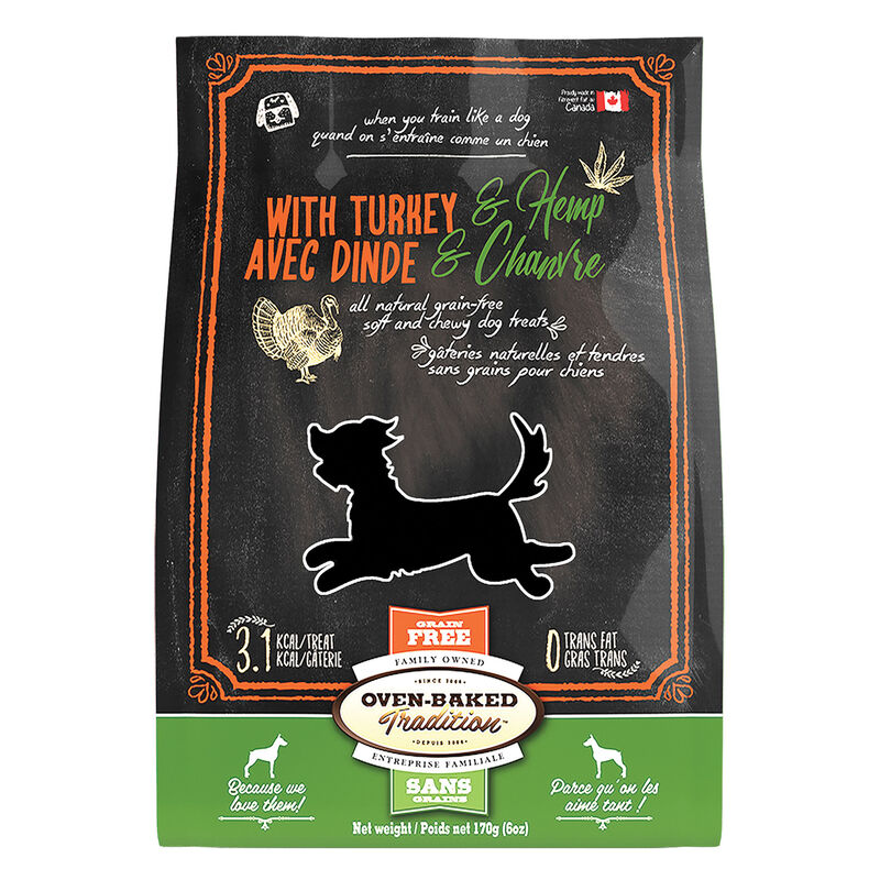 Oven Baked, GF Soft and Chewy TRKY & Hemp - Wet Dog Food image number null
