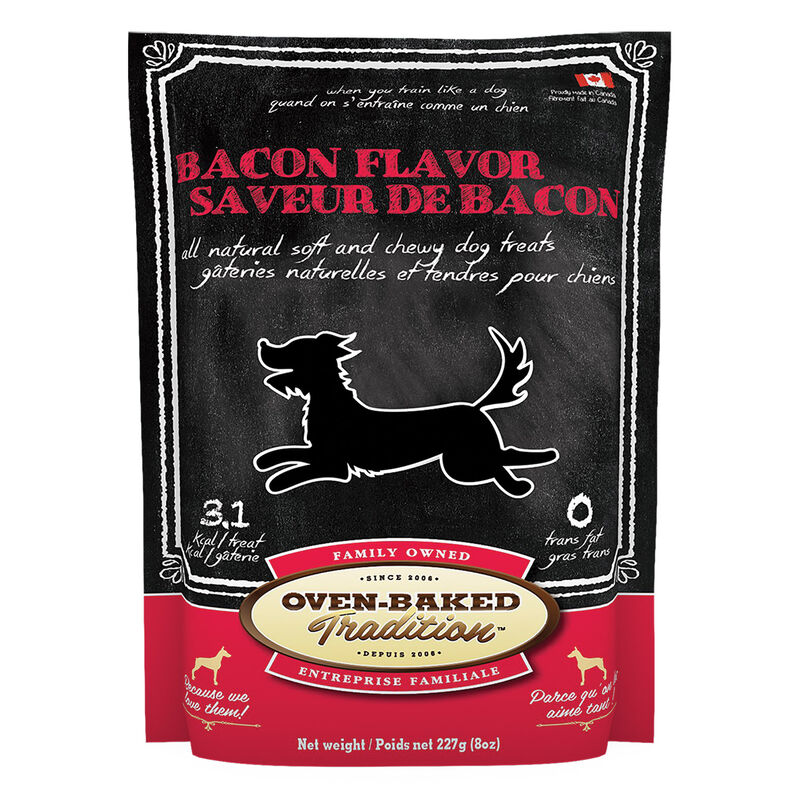 Oven Baked, GF Soft and Chewy Bacon - Dog Treats image number null