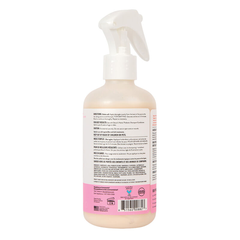 Skouts Honor, Happy Puppy Detangler - Lilac - 8 oz image number null