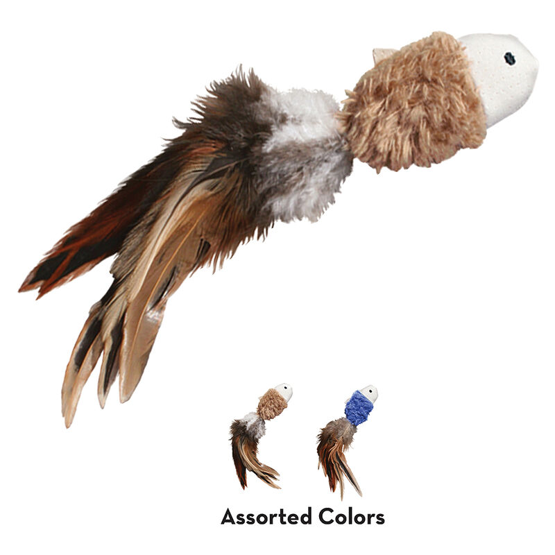 KONG, Cat Naturals Crinkle Fish 2pk Assorted - Interactive Cat Toy image number null