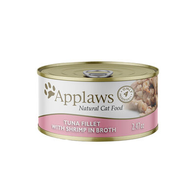 Applaws, Can, Feline Adult - Tuna w/ Shrimp - 68 g - Wet Cat Food