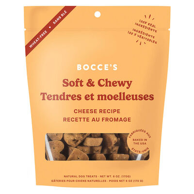 Bocce's Bakery, Soft & Chewy Treats - Cheese - 170 g