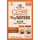 Wellness, Pouch, Feline Adult - Core Tiny Tasters VP - Land - 50 g - 12 pk - Wet Cat Food image number null