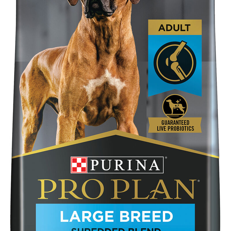 Purina Pro Plan Specialized Large Breed Shredded Blend Adult, Chicken & Rice Dry Dog Food 15.4kg image number null