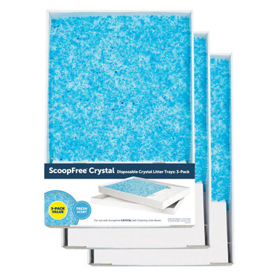 PetSafe, ScoopFree Replacement Litter Tray - Blue - 3 Pk