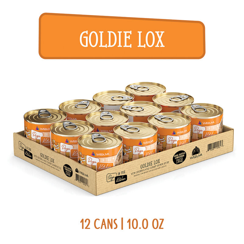 Weruva, Can, Adult - Goldie Lox - 283 g - Minced - Wet Dog Food image number null