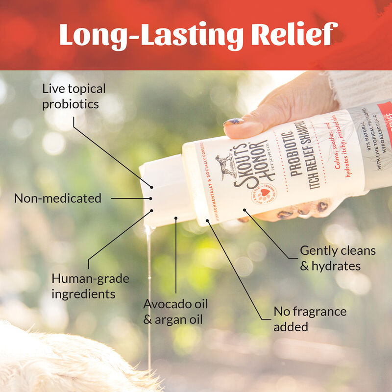 Skouts Honor, Probiotic Itch Relief Shampoo - 16oz image number null