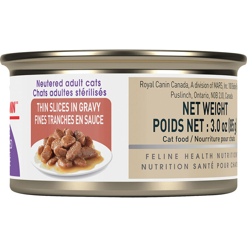 Can, Feline Spayed Neutered - Thin Slices - 85 g image number null