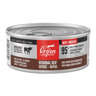 Orijen, Feline Adult - Regional Red EntrÃ©e - 155 g - Wet Cat Food
