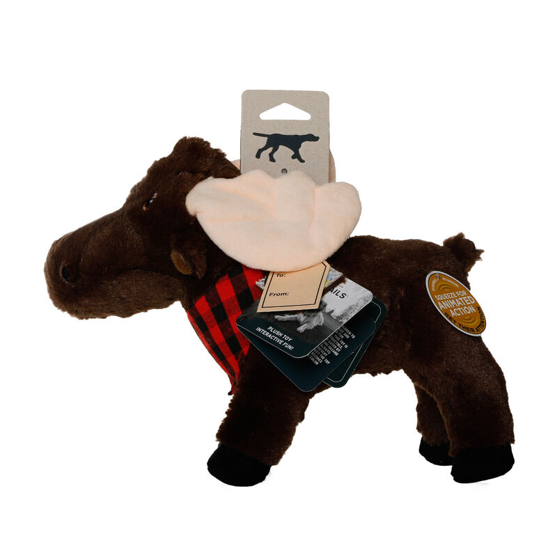 Tall Tails, Plush Animated Moose - 11" image number null