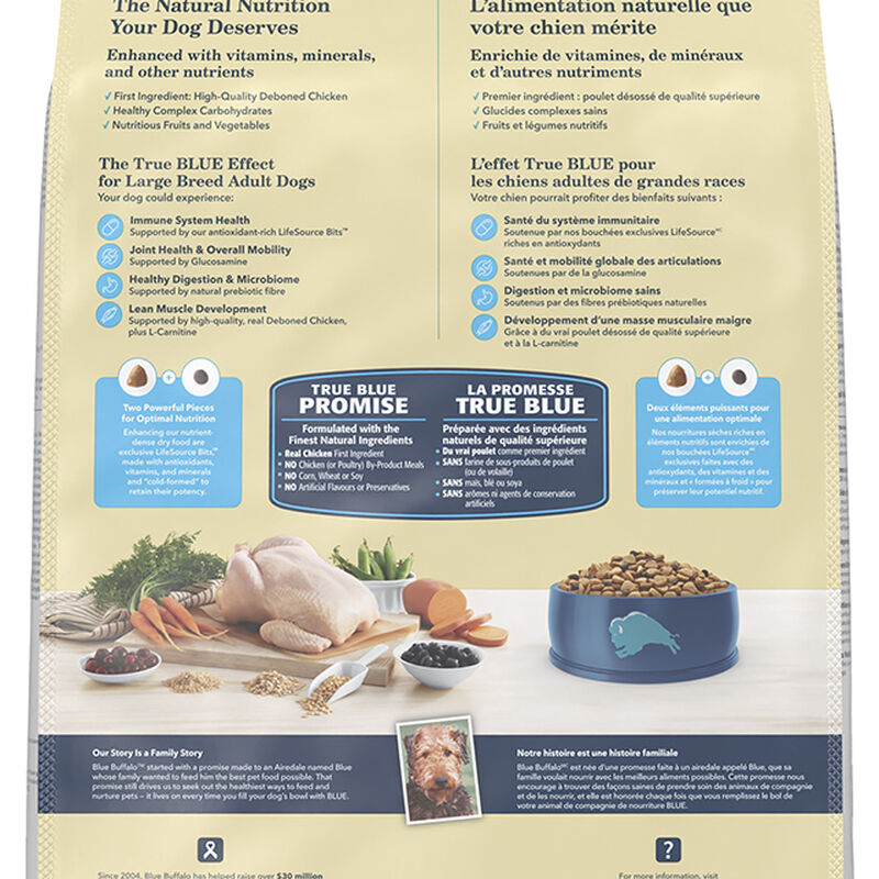 Blue Buffalo, Adult - LP - LB - Chicken - 6.8 kg - Dry Dog Food image number null