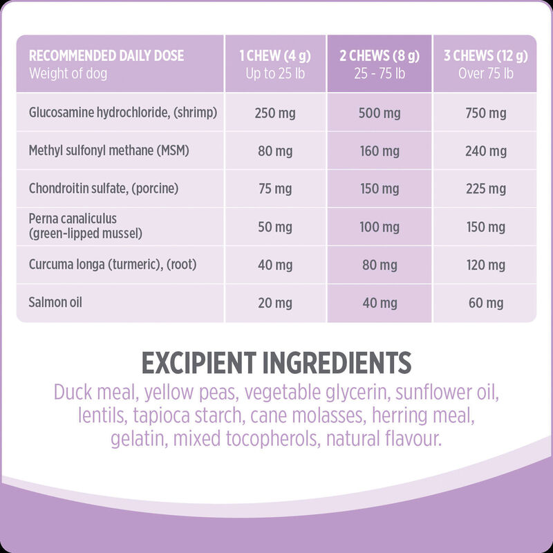 Nutrience, Hip & Joint Dog Supplement image number null