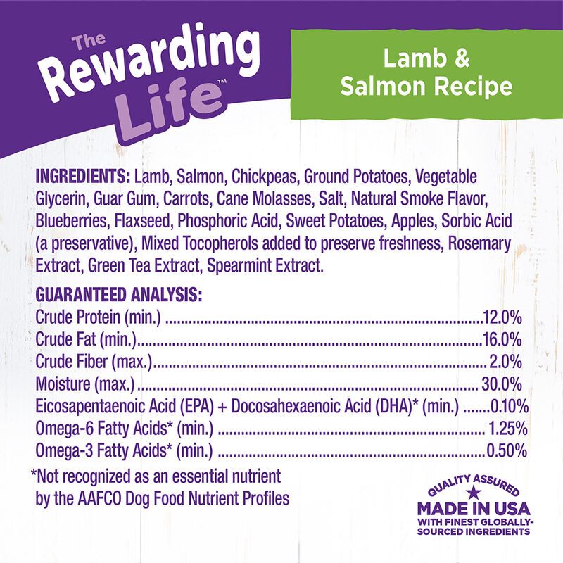 Wellness, Wellbites, Lamb & Salmon Soft Dog Treats - 6 oz - Dog Treat image number null