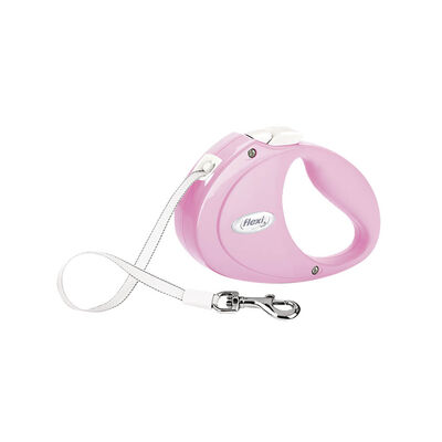 Flexi, Puppy Tape Leash - Rose