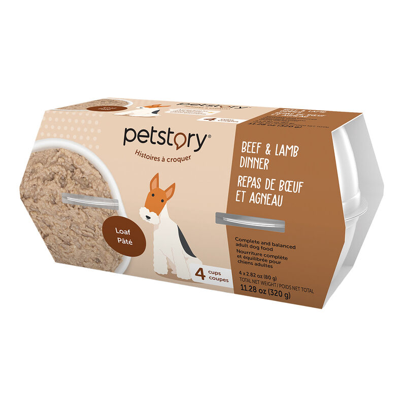 Petstory, Beef & Lamb Loaf - Wet Dog Food image number null