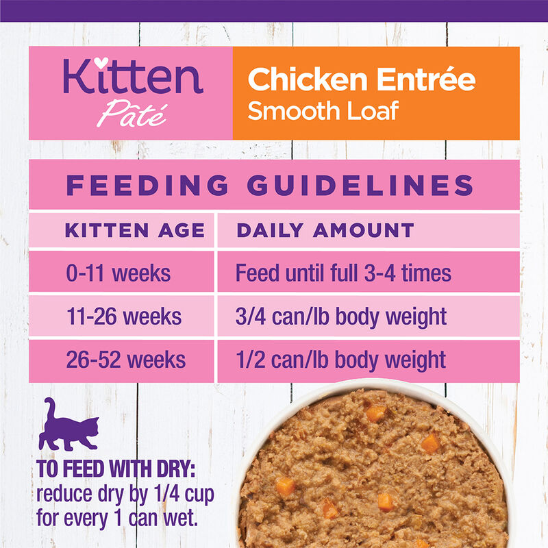 Wellness, Canned Cat Food, Complete Health, Kitten - 3 oz - Wet Cat Food image number null