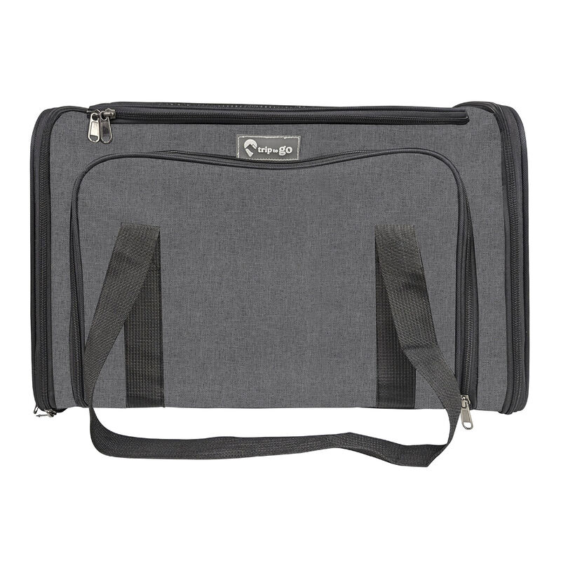 Trip to Go, Extendable Carrier Fabric - Grey - Large image number null