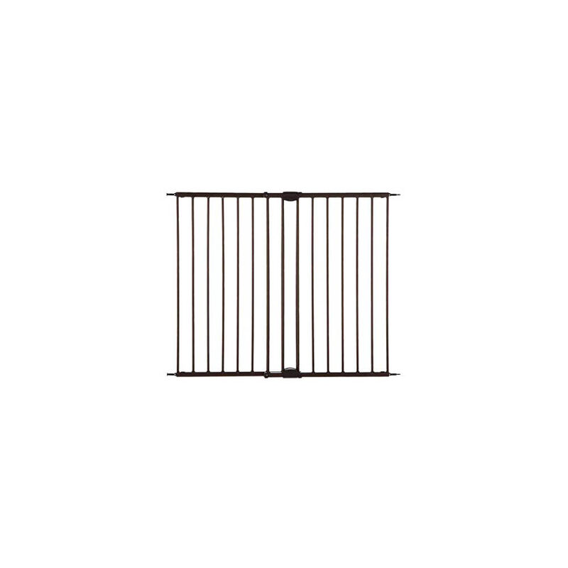 North States, Easy Swing & Lock Pet Gate - Matte Bronze image number null