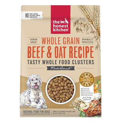 The Honest Kitchen, Whole Food Clusters - Whole Grain - Beef & Oat - Dry Dog Food