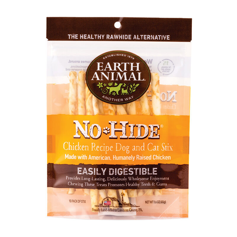 Earth Animal, Chicken No-Hide STIX - 10 pk image number null