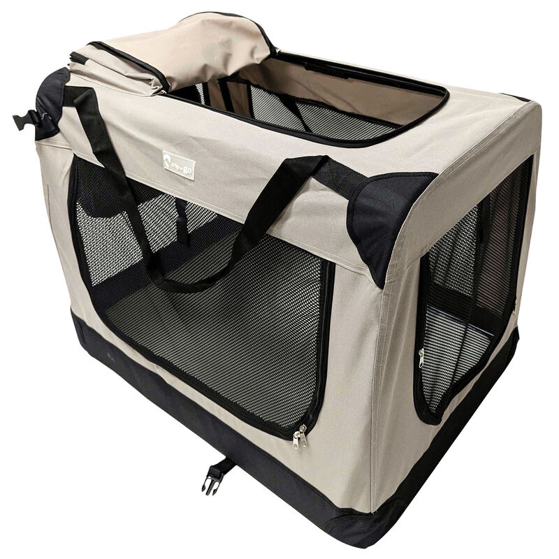 Trip to Go, Fabric Crate - Grey image number null