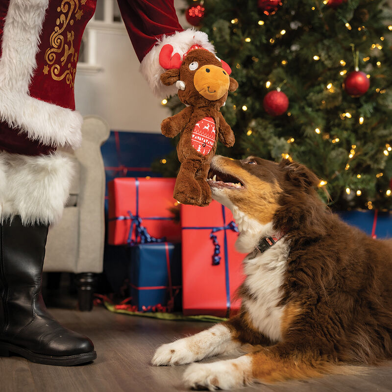 Lulubelles, Mistletoe Moose - Brown/Red image number null