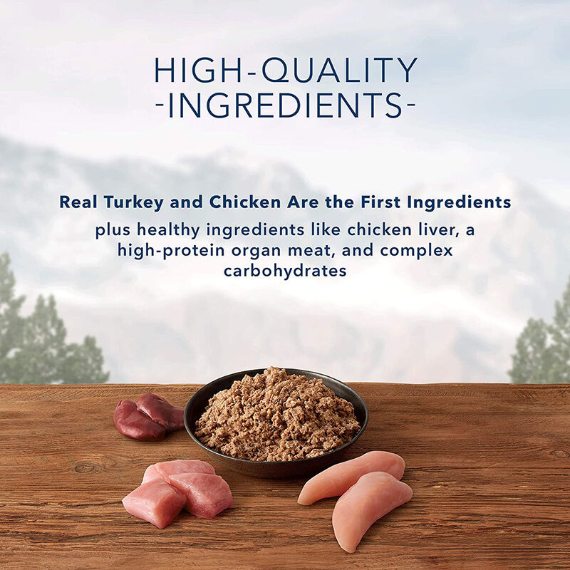 Blue Buffalo, Canned Dog Food, Wilderness, Turkey & Chicken Grill - 354 g - Wet Dog Food image number null