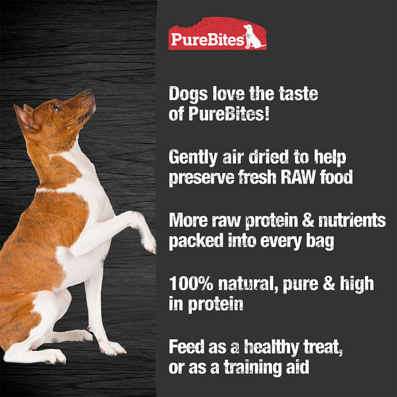 PureBites, Mid Size Dog Treats - Chicken Jerky - Freeze Dried Dog Treat image number null