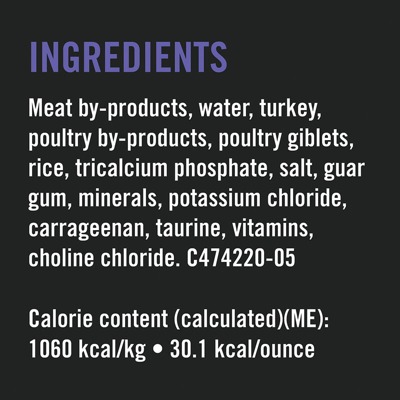 Purina Pro Plan Urinary Tract Health Turkey & Giblets Entrée Classic Adult Wet Cat Food image number null