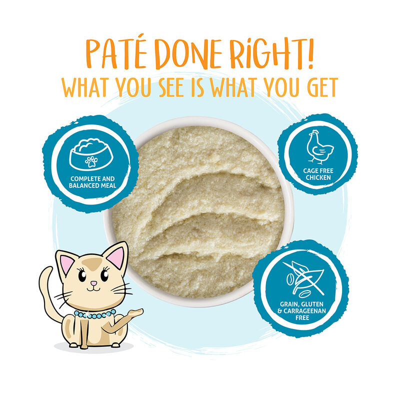 Weruva, Can Feline - Press Your Lunch - Chicken - 156 g - Pate - Wet Cat Food image number null
