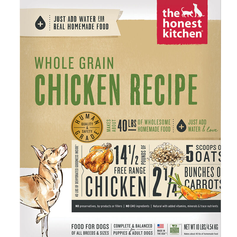 The Honest Kitchen,Whole Grain Chicken Recipe - Freeze Dried Dog Food image number null