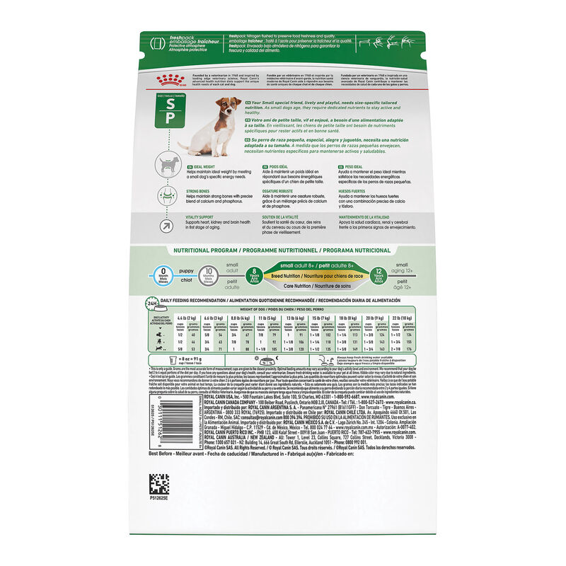 Royal Canin, Size Health Nutrition Small Mature 8+ - Dry Dog Food image number null