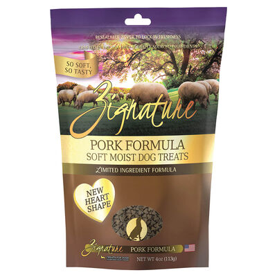 Zignature, Soft Moist Treats - Limited Ingredient - Grain Free - Pork - 113 g