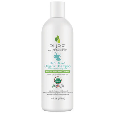 Pure and Natural Pet, Itch Relief Organic Shampoo - 16 oz