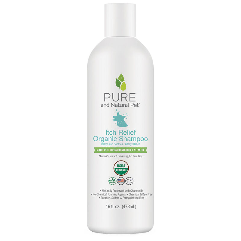 Pure and Natural Pet, Itch Relief Organic Shampoo - 16 oz image number null