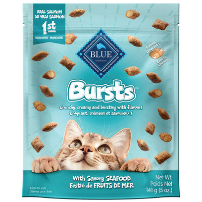Blue Buffalo, Feline - Bursts - Seafood - Cat Treat