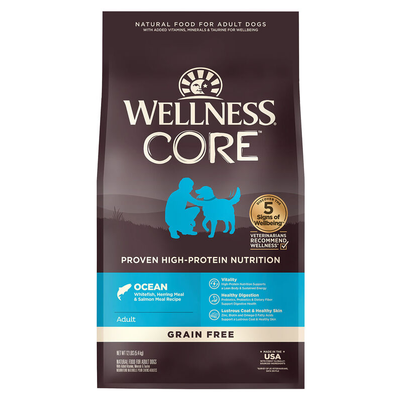 Wellness, Core, Grain Free Ocean - Dry Dog Food image number null